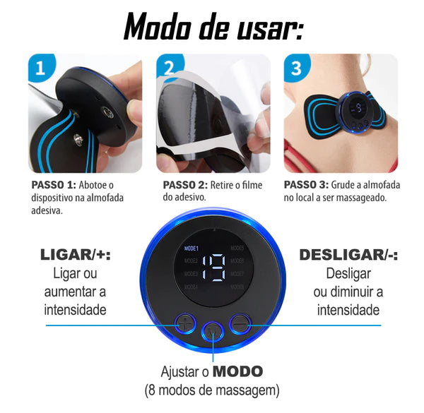 Mini Massageador Portátil