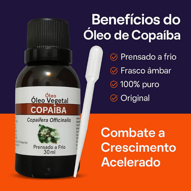 Óleo de Copaíba 100% Puro | Kaype Store