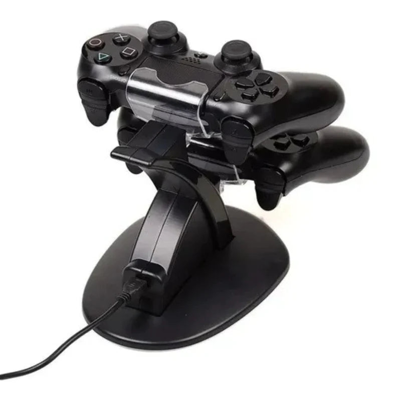 Base Carregador Duplo Para Controle Ps4 Dock Charge OIVO - Kaype Store