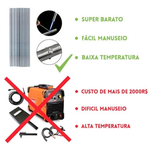 Conjunto Completo de Solda Premium - Kaype Store