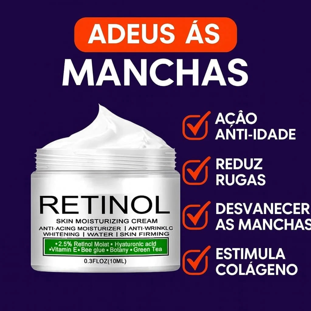 Retinol Premium Original - Creme Clareador para Virilha, Cotovelos e Axilas | Eficácia Comprovada – Kaype Store