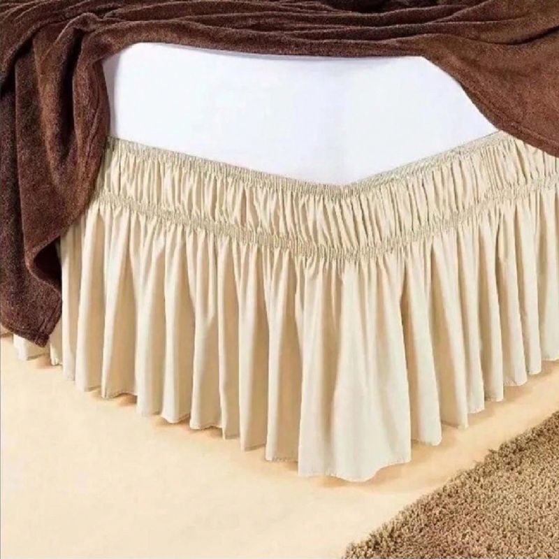 Saia para Cama Box Casal Queen em Microfibra com 2 Elásticos - Kaype Store