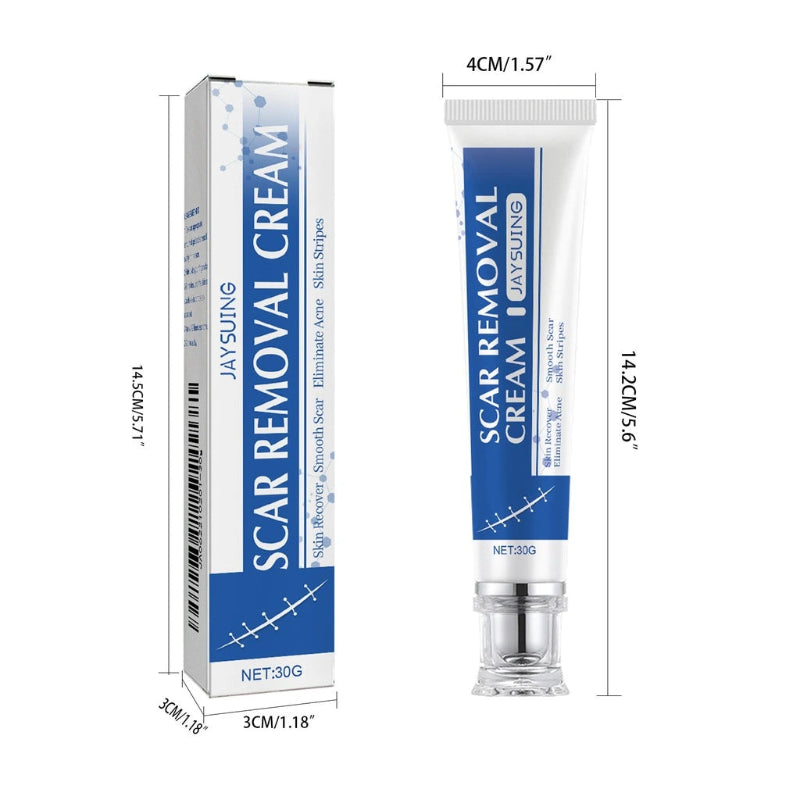 Scar Removal Cream — Creme para Cicatrizes Rosto e Corpo | Recuperação Avançada (30g)