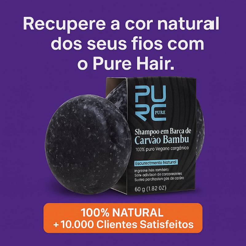Shampoo Escurecedor de Cabelo e Barba - Pure Hair | Kaype Store