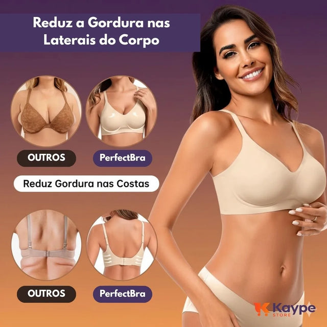 Sutiã Feminino Sem Costura – PerfectBra | COMPRE 1 LEVE 2 | Kaype Store
