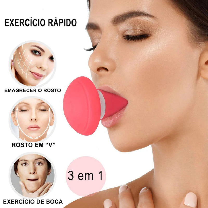 Tonificador Muscular Facial - Anti-Papada, Flacidez e Rugas - FaceLift | Kaype Store