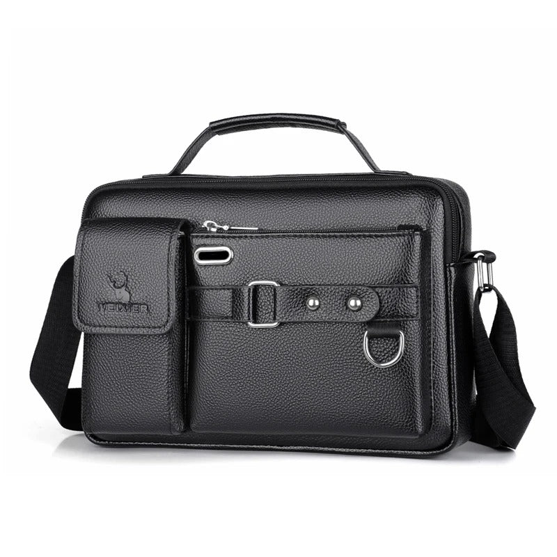 Bolsa Maleta de Ombro Executiva Masculina de Couro - Kaype Store