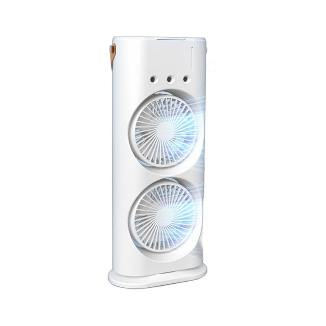 Mini Climatizador de Ar Portátil com Ventilador Duplo