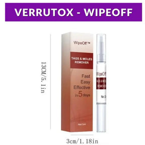 Verrutox - Removedor de Verrugas, Marcas e Manchas | Solução Eficaz e Sem Dor