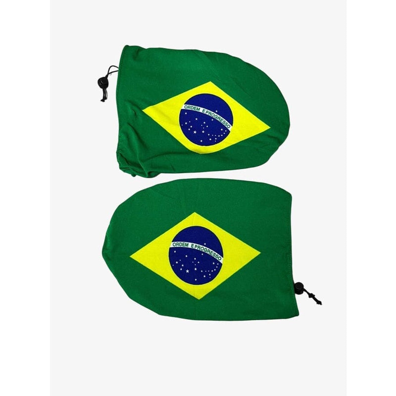 2 Capas de Retrovisor do Brasil - Qualidade Premium COPA013 Kaypestore 