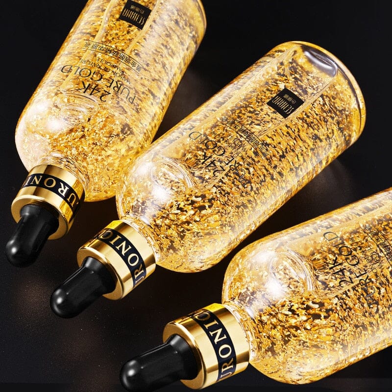 Sérum Anti-Envelhecimento 24K Ouro Niacinamida e Ácido Hialurônico - Kaype Store