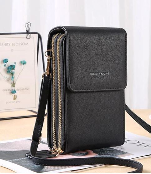 SmartBag - Bolsa em Couro com Porta Celular com Touch Sensitive - Kaype Store