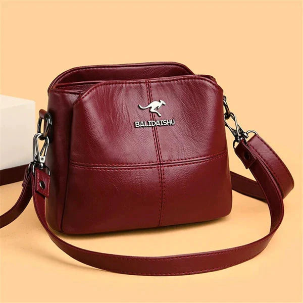 Bolsa de Luxo Feminina Balli / Bally de Couro BOLSA001 Kaypestore Vermelho 