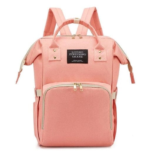 Bolsa Multifuncional Maternidade "Super Mãe" - Impermeável de Qualidade Premium MMB001 Kaypestore Rosa 