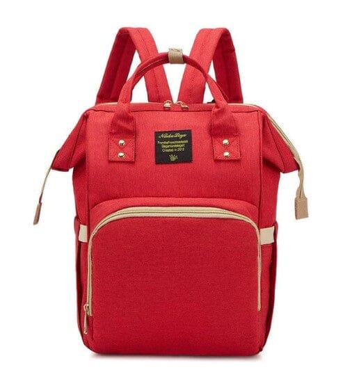Bolsa Multifuncional Maternidade "Super Mãe" - Impermeável de Qualidade Premium MMB001 Kaypestore Vermelho 
