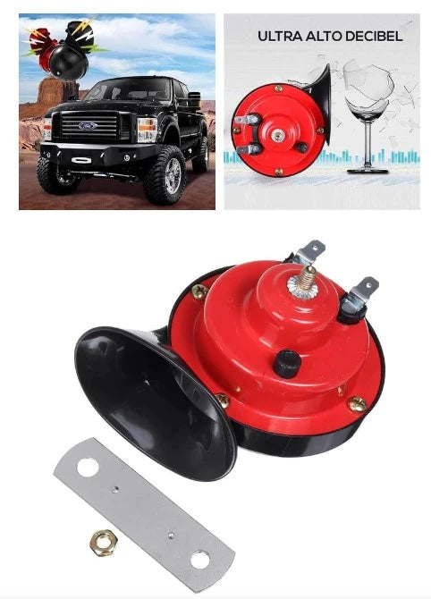Buzina HornBlaster 300DB – Alta Potência para Carro, Moto, Van Kaypestore 