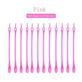 Cadarço Mágico de Silicone - 12 Peças Kaypestore 
