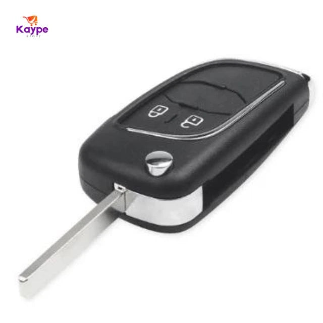 Carcaça Chave Canivete Onix Spin Cruze Cobalt - 3 Botões Kaypestore 