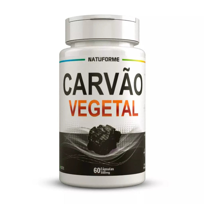 Carvão Vegetal 60 Caps - Original Kaypestore 