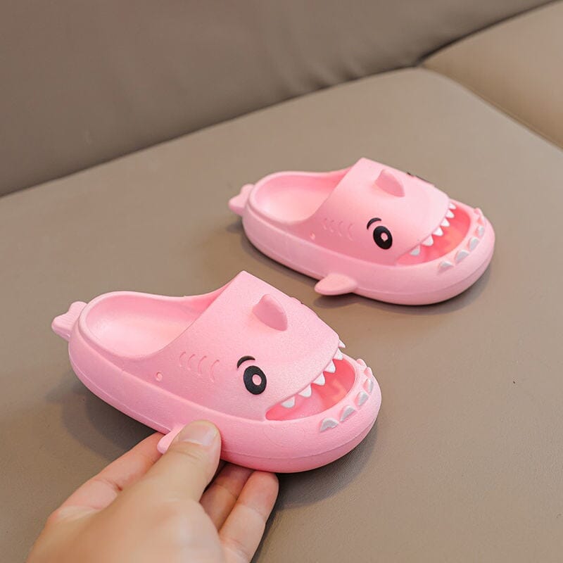Chinelo / Sandália Nuvem Infantil de Tubarão Anti Derrapante calin004 Kaypestore 