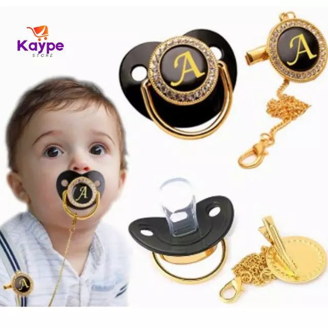 Chupeta BabyCalm Original - Chupeta Premium Ortodôntica Anti-Refluxo Personalizada MMB012 Kaypestore 