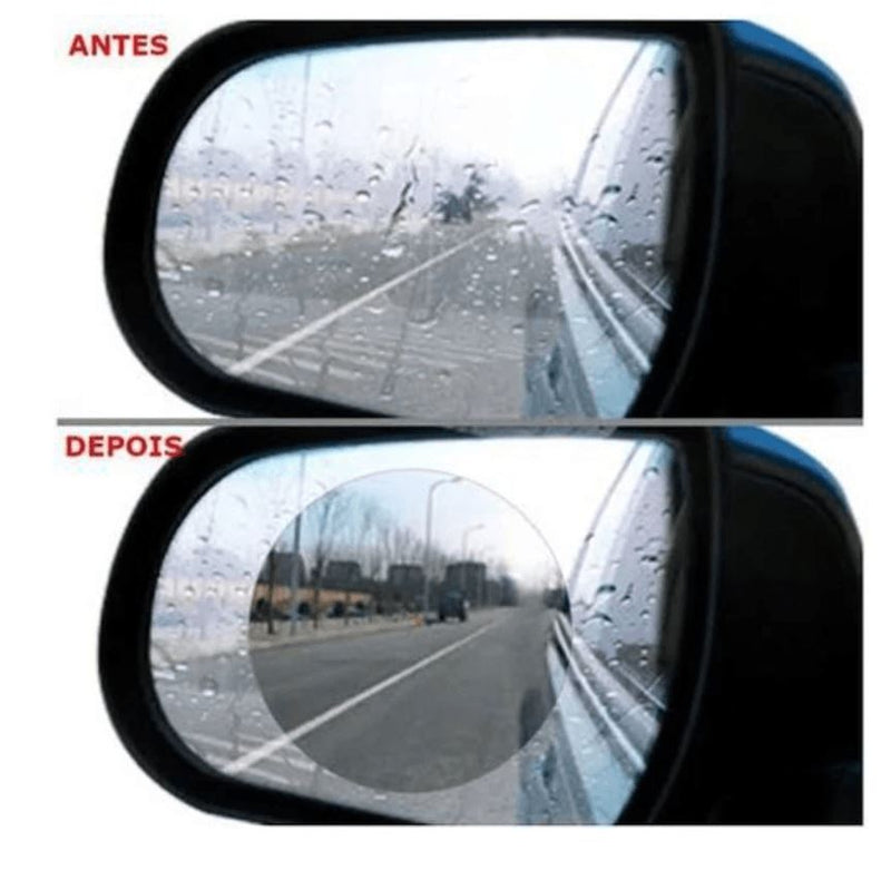 ClearVision™ - Pelicula Anti Embaçante e Anti Reflexo para Retrovisor (Luz Alta) Premium (Importada) CAR001 Kaypestore 