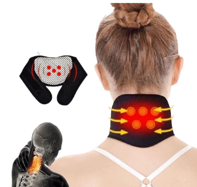 Colar Cervical Magnético Para Dores no Pescoço ORT026 Kaypestore 