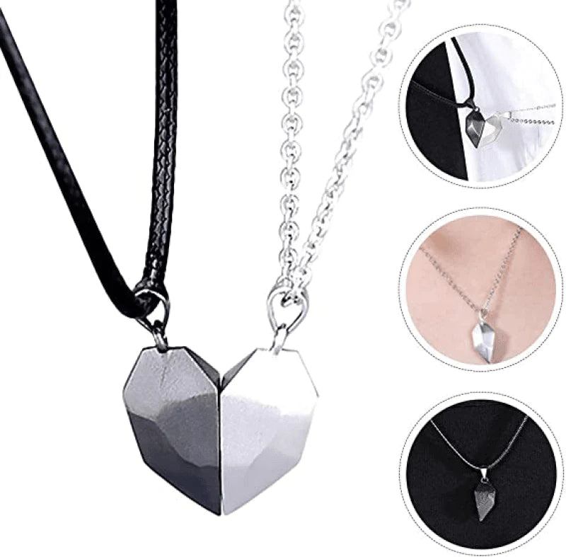 Colar Magnético de Coração - Símbolo de Amor Verdadeiro ACES005 Kaypestore 