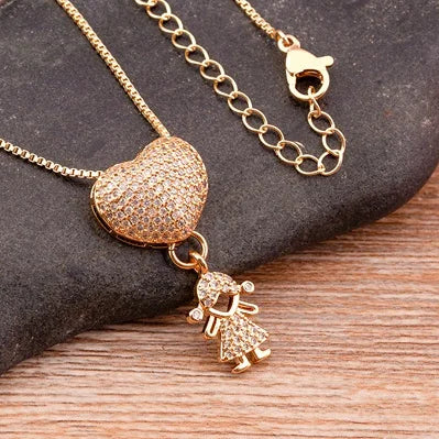 Colar Premium "Amor de Mãe" Kaypestore 1 Menina 