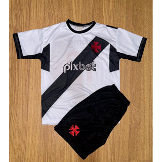 Conjunto Infantil Vasco - Camisa + Shorts ESP008 Kaypestore 