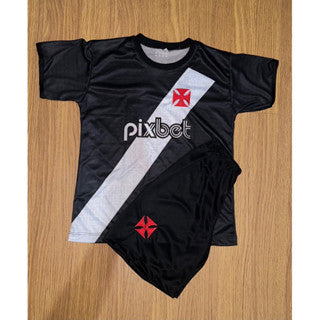 Conjunto Infantil Vasco - Camisa + Shorts ESP008 Kaypestore 
