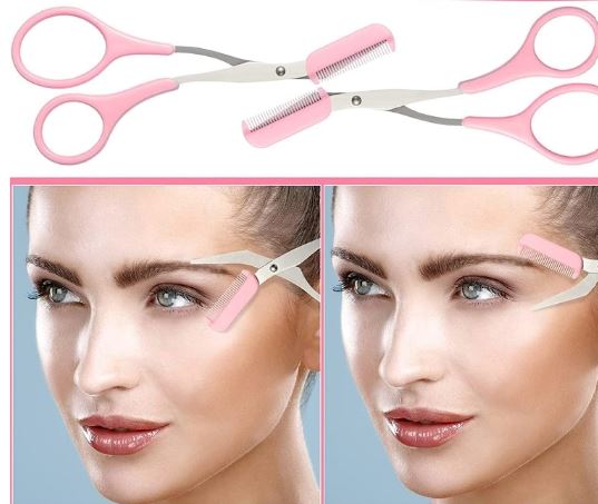 CutPro Original - Aparador Profissional De Sobrancelhas BL003 Kaypestore CutPro Original (Cor Rosa) Preto + Kit 