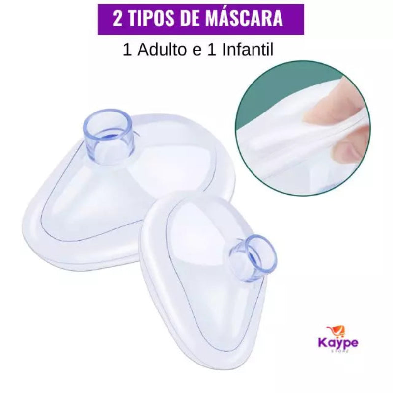 Desengasgador SaveLife - Mascara Infantil + Adulto Kaypestore 