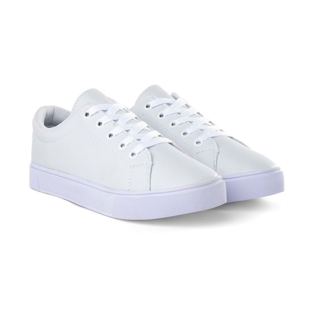 Elegance - Tênis Ortopédico com Redução de Impacto CAL003 Kaypestore Branco 34 
