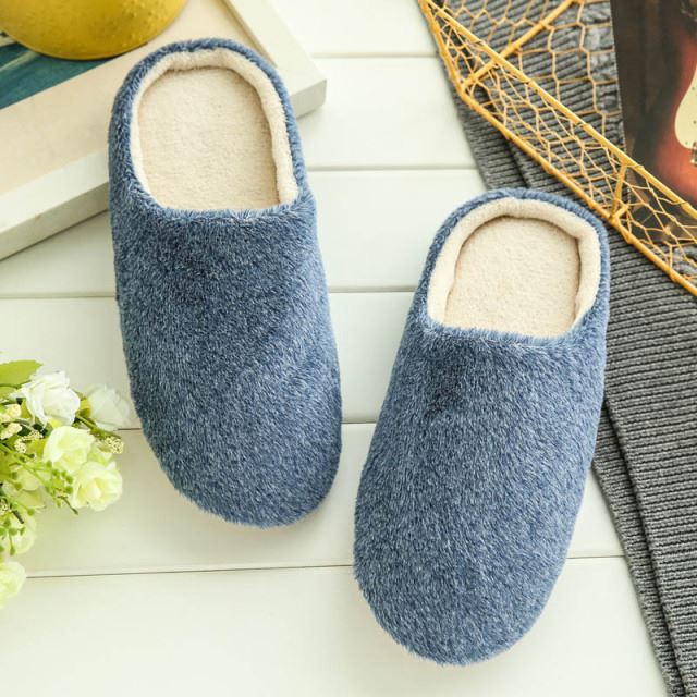 EuroConfort- Pantufa Ortopédica Anti-Derrapante - Promoção MDF004 Kaypestore Azul 34 