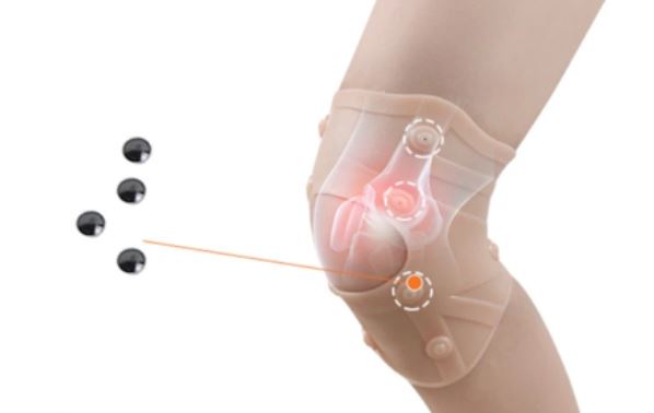 FisioMed - Joelheira Profissional de Fisioterapia Magnetica ORT007 Kaypestore 1 Unid 