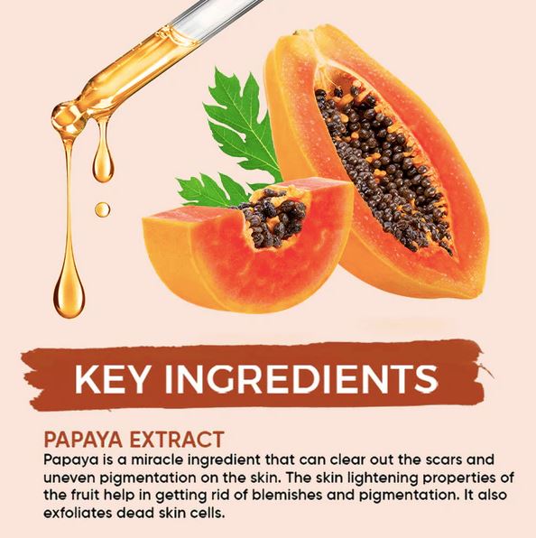 Gel Para Esfoliação e Clareamento Natural da Virilha, Axila e Rosto Com Extrato de Mamão Papaya - Skinetic BL031 Kaypestore 