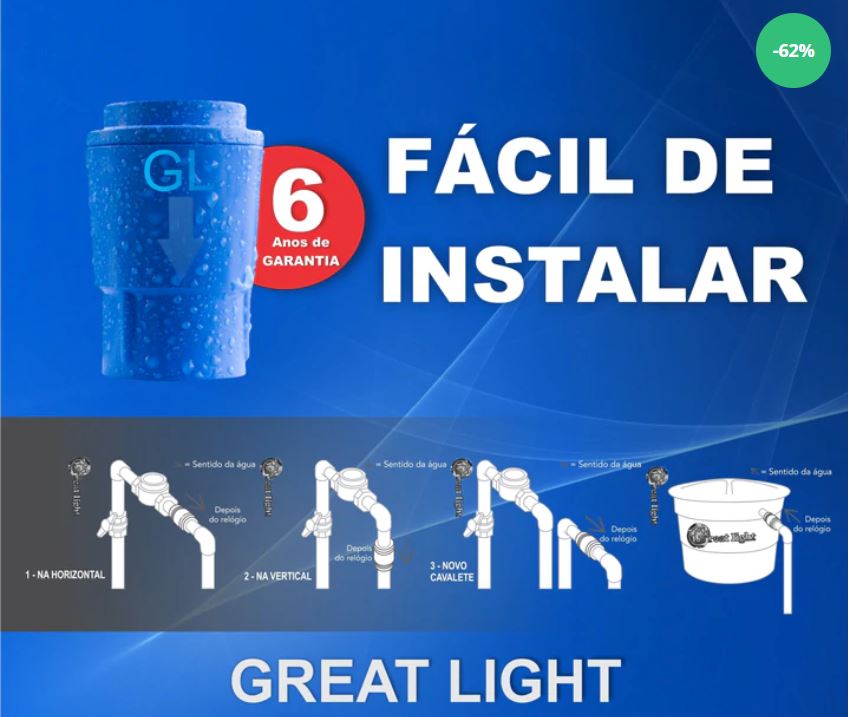 GreatLight - Válvula Bloqueadora de Ar (AirBlock) - Economize até 50% na sua conta CA004 Kaypestore 