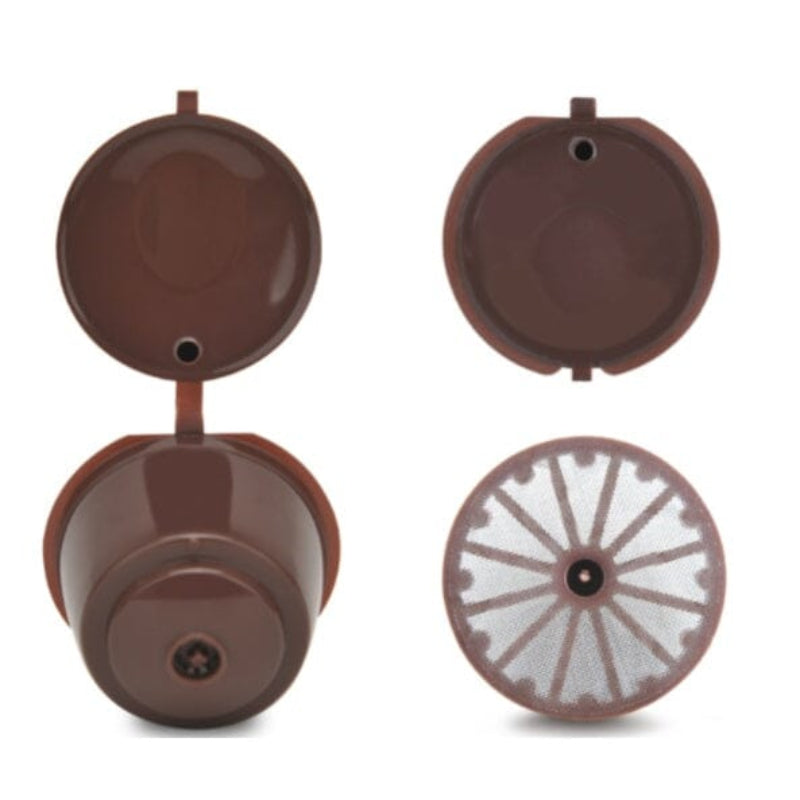 Kit 3 Cápsulas Reutilizáveis + Dosador + Pincel - Dolce Gusto CZ025 Kaypestore 