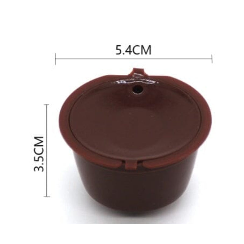 Kit 3 Cápsulas Reutilizáveis + Dosador + Pincel - Dolce Gusto CZ025 Kaypestore 
