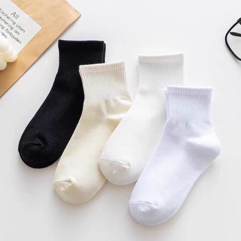 Kit 3 Meias de Algodão - SocksPremium Cano Curto MDF005 Kaypestore 