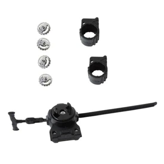 Kit BeyBlade - 2 Beyblade de Metal + lançador + Arena BRQ001 Kaypestore 