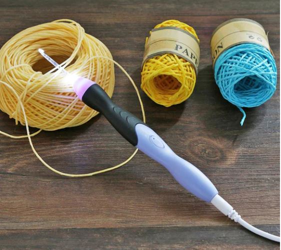 Kit c/ 9 Agulhas de Crochê de LED-Smart Needle ACES002 Kaypestore 