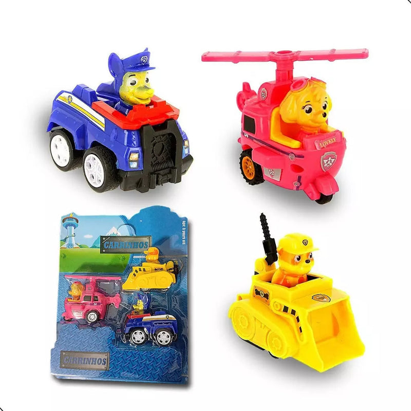 Kit Carros Personagens Patrulha Canina - Promoção Dia das Crianças Kaypestore 