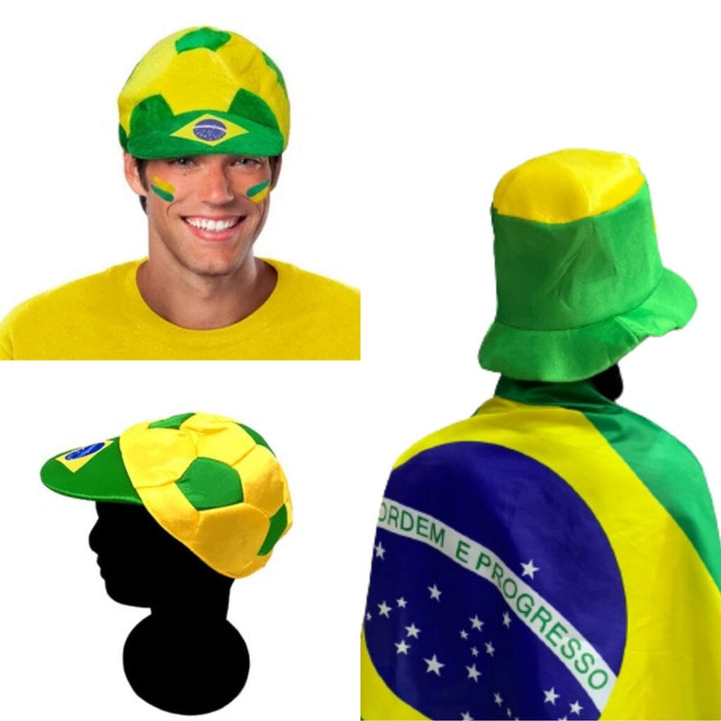 Kit Chapéu Copa do Mundo 2022 - LEVE 2 COPA003 Kaypestore 