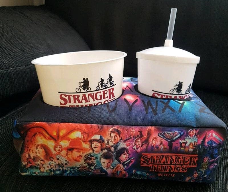 Kit Cinema Almofada de Pipoca Premium NERD001 Kaypestore 