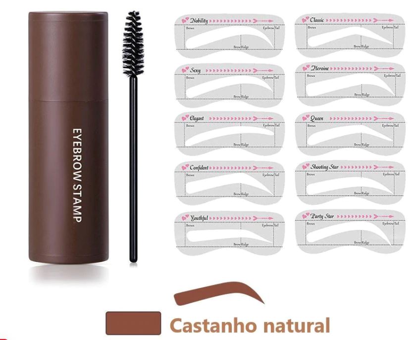 Kit sobrancelha profissional - Design Perfeito BL008 Kaypestore 
