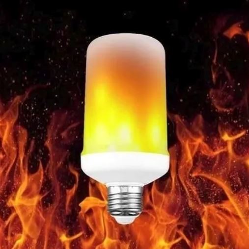 Lampada de Fogo Flamenjante LED - ECONOMIZE E TENHA SEU AMBIENTE TRASFORMADO CA006 Kaypestore 
