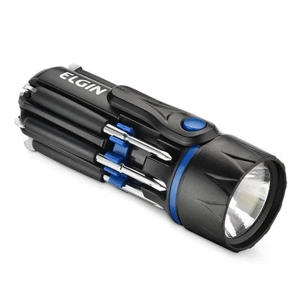 Lanterna Premium Versátil 8 Em 1 Com Chaves Integradas Kaypestore 