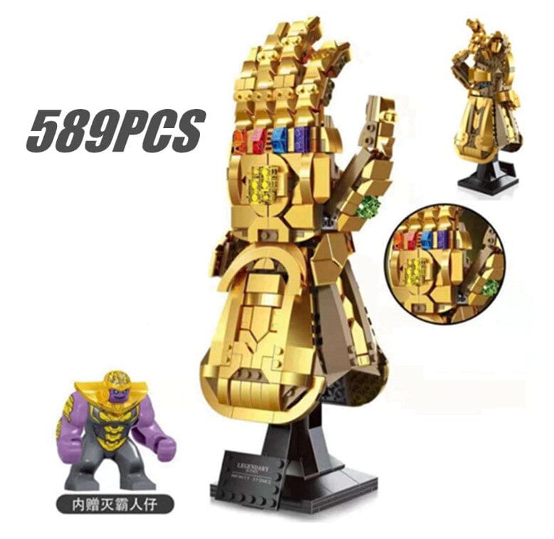 Manopla do Infinito Lego - Réplica Premium Quality Kaypestore Manopla Thanos 